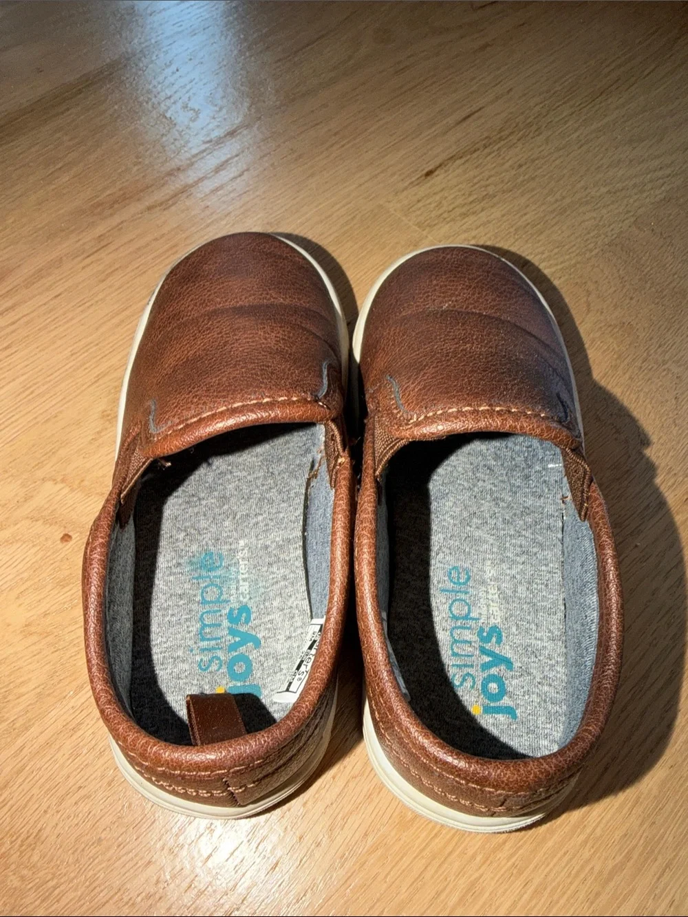 Carter's Toddler Slip-On Moccasins in Brown